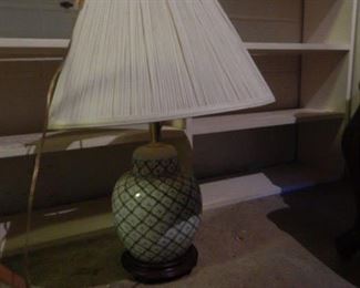 One of two lamps.