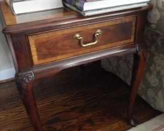 Second end table, Queen Anne style.