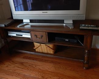 Coffee table/entertainment stand.