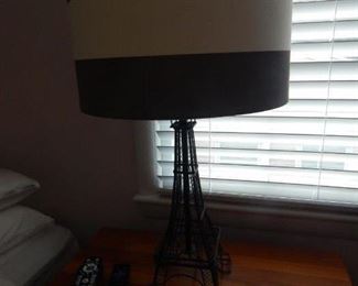 Second Paris themed table lamp.