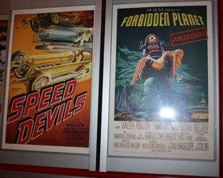 Vintage movie posters (reproductions)