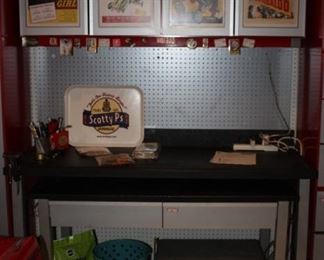 Tool bench (Sauder) Rolling island