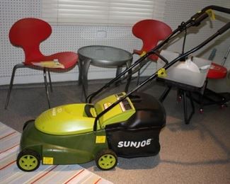 Sunjoe electric lawnmower