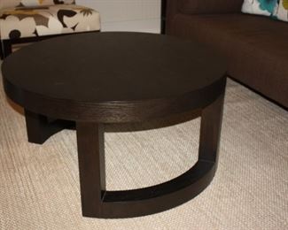 West Elm Round Curved Leg Coffee table