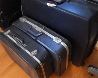 More suitcases.