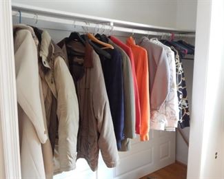 Men's coats.