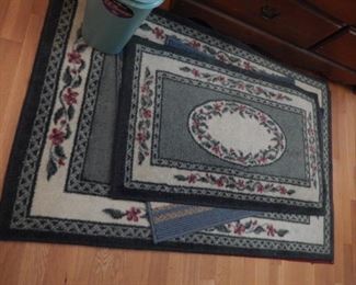 Area rugs.