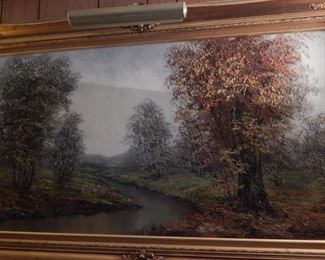 Large painting.
