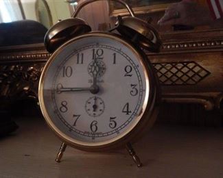Table alarm clock.