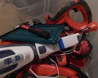 Black and Decker tools