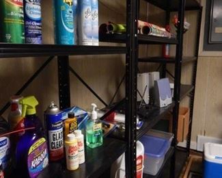 More shelving.