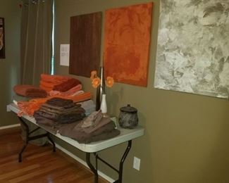 Some items remain. Wall art sold.