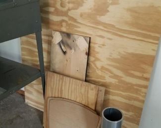 Leftover project materials