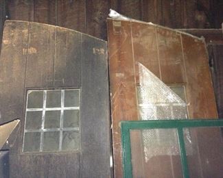 Cool antique doors - two sets