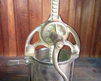 we think it to be a meat grinder, but cool!