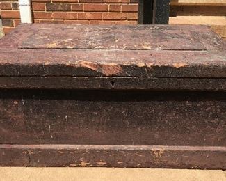 Large Vintage tool box with many tools