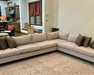 Fabulous Mitchell Gold & Bob Williams Sectional Sofa