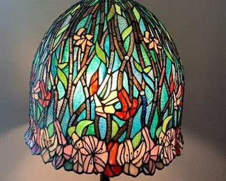 Tiffany Inspired Stained Glass Lamp