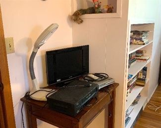 TV, VHS and DVD Player