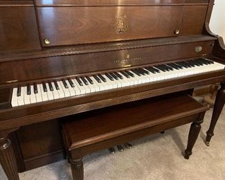 Steinway Mahogany Piano 445 - 10