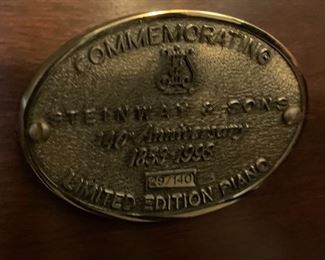 Special Edition Steinway Piano