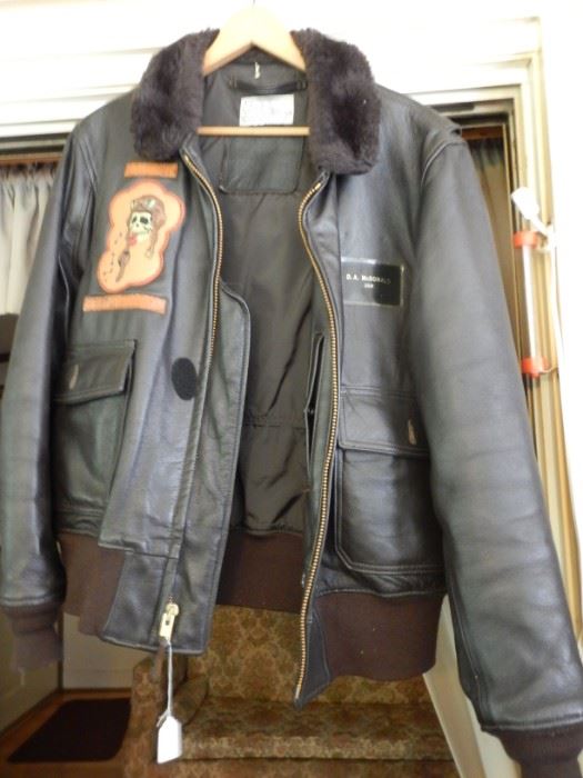 WELCOME...MILITARY AND MORE.....THIS "NAVAL FLIGHT JACKET" IS JUST ONE OF SEVERAL UNIFORM OFFERINGS