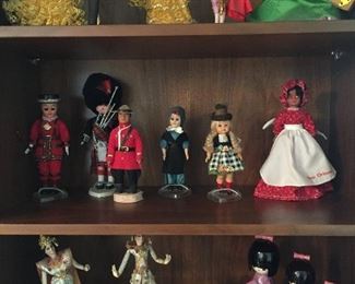 Dolls from around the world. 