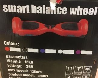 Smart balance wheel 