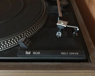 Dual turntable and other electronics 