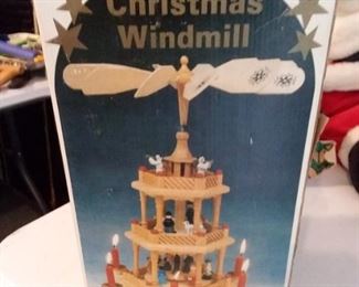 German Christmas windmill