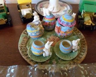 Miniature tea set