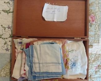 Vintage handkerchiefs 