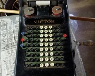 Victor adding machine