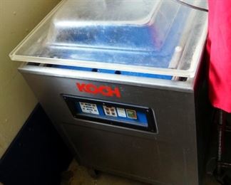 Koch Commercial Electric Vacuum Sealer Model X180, 220 Volts, Powers On