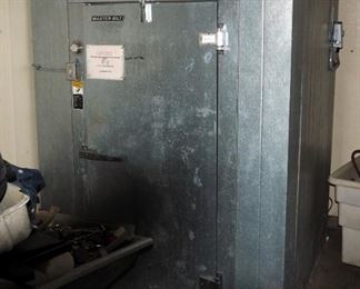 Masterbilt Flash Freezer SN# C-7391 Includes Condenser Unit, 92"H x 70"W x 70"D. Powers Up