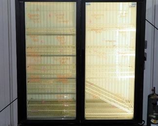 True Standup Freezer Case Model JDM-49F, Powers On But Not Cooling, 78" x 54" x 30"