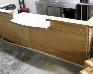 Restaurant Check-Out Counter 42" x 132" x 34.5"