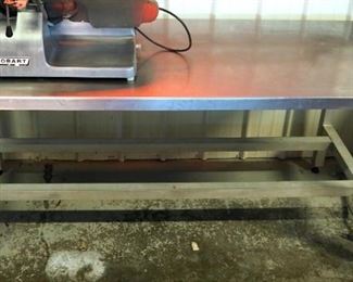 Stainless Steel Prep Table 34" x 72" x 30"