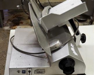 Univex Deli Slicer with 10" Blade, Model 7510, Powers On