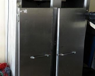 Stainless Steel 2-Door Continental Refrigerator Model 2R