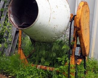 Electric Concrete Mixer