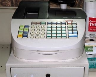 Royal Electric Cash Management System Model 710ML, No Key, Includes Thermal Paper Rolls
