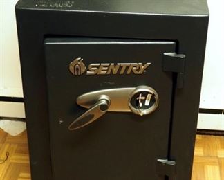 Sentry Digital Safe Includes Key, Model TC8-331, On Wheels, Needs Batteries for Display, 31" x 22" x 19"