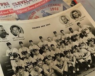 There's Lot's Of Fun Sports Pictures and Magizines...Look At This...Toledo Sox 1953!...WOW!...