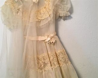 LOVE THIS...It Reminds Me Of The First Communion Dress My Grandma Bought For Me...