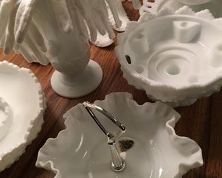 Fenton Milk Glass Galore!...