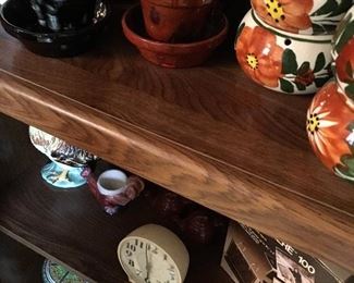 Painted Pots and Bookshelves...