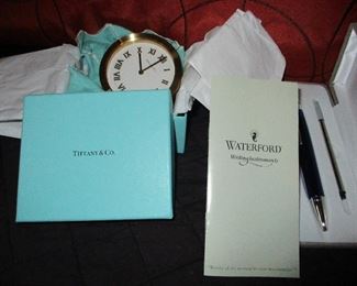 Waterford & Tiffany Gifts Unopened