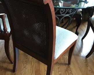 #108                           Restoration Hardware Chair.                                   
                       $150 ea.           Have 6 side and 2 arm chairs .
