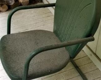 Vintage outdoor chair